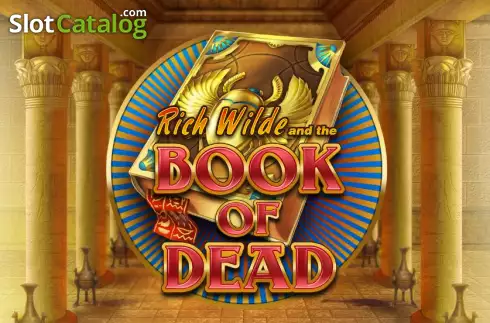 Book of Dead pokie at Casea Casino