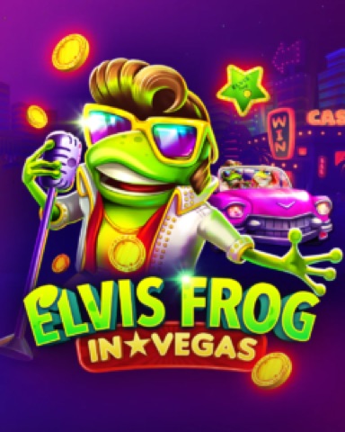 Elvis Frog in Vegas pokie at Casea Casino